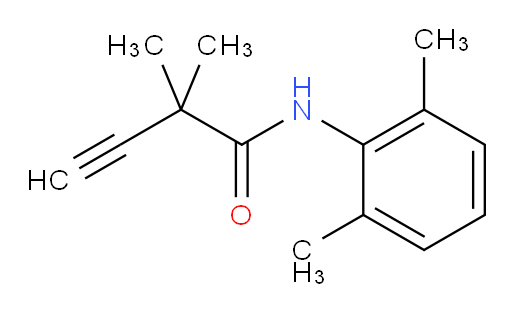 N-(2,6-dimethylphenyl)-2,2-dimethylbut-3-ynamide