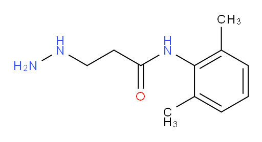 N-(2,6-dimethylphenyl)-3-hydrazinylpropanamide