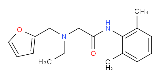 N-(2,6-dimethylphenyl)-2-(ethyl(furan-2-ylmethyl)amino)acetamide