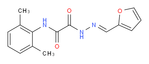(E)-N-(2,6-dimethylphenyl)-2-(2-(furan-2-ylmethylene)hydrazinyl)-2-oxoacetamide