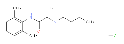 2-(butylamino)-N-(2,6-dimethylphenyl)propanamide hydrochloride