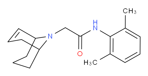 2-(9-azabicyclo[3.3.1]non-2-en-9-yl)-N-(2,6-dimethylphenyl)acetamide