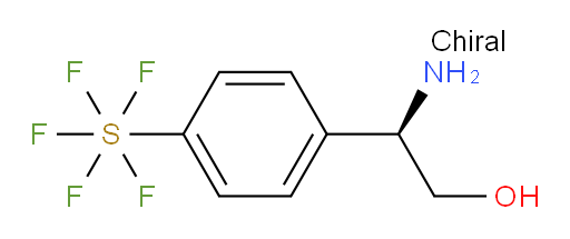 [4-[(1R)-1-Amino-2-hydroxyethyl]phenyl]sulfur pentafluoride