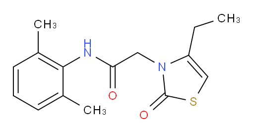 N-(2,6-dimethylphenyl)-2-(4-ethyl-2-oxothiazol-3(2H)-yl)acetamide