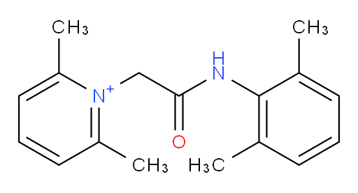 1-(2-((2,6-dimethylphenyl)amino)-2-oxoethyl)-2,6-dimethylpyridin-1-ium