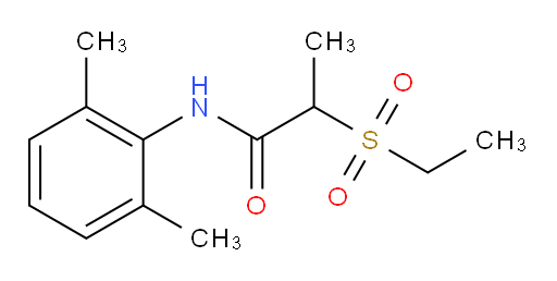 N-(2,6-dimethylphenyl)-2-(ethylsulfonyl)propanamide