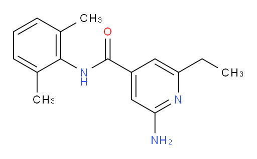 2-amino-N-(2,6-dimethylphenyl)-6-ethylisonicotinamide