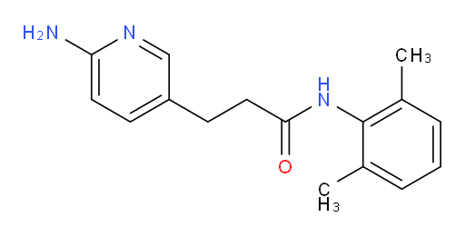 3-(6-aminopyridin-3-yl)-N-(2,6-dimethylphenyl)propanamide