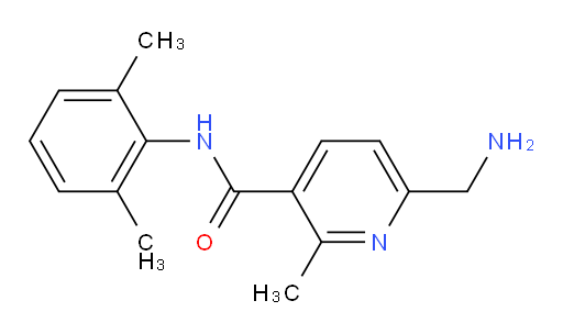 6-(aminomethyl)-N-(2,6-dimethylphenyl)-2-methylnicotinamide