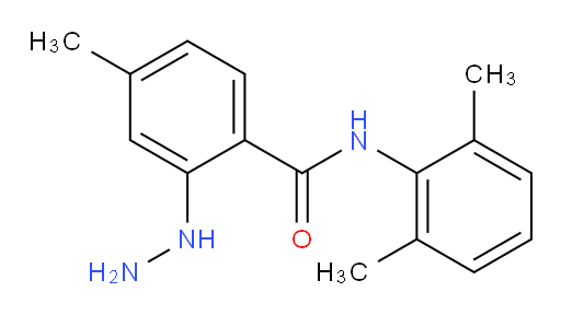 N-(2,6-dimethylphenyl)-2-hydrazinyl-4-methylbenzamide