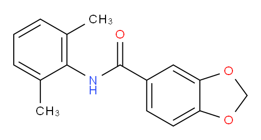 N-(2,6-dimethylphenyl)benzo[d][1,3]dioxole-5-carboxamide