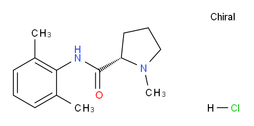 (S)-N-(2,6-dimethylphenyl)-1-methylpyrrolidine-2-carboxamide hydrochloride