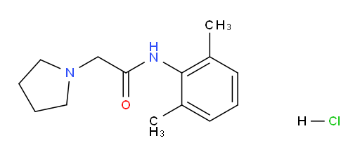 N-(2,6-dimethylphenyl)-2-(pyrrolidin-1-yl)acetamide hydrochloride