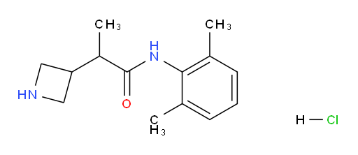 2-(azetidin-3-yl)-N-(2,6-dimethylphenyl)propanamide hydrochloride