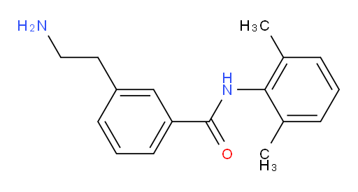 3-(2-aminoethyl)-N-(2,6-dimethylphenyl)benzamide