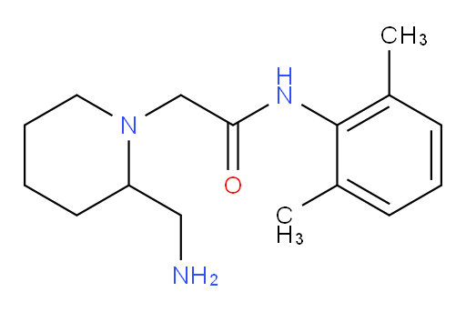 2-(2-(aminomethyl)piperidin-1-yl)-N-(2,6-dimethylphenyl)acetamide