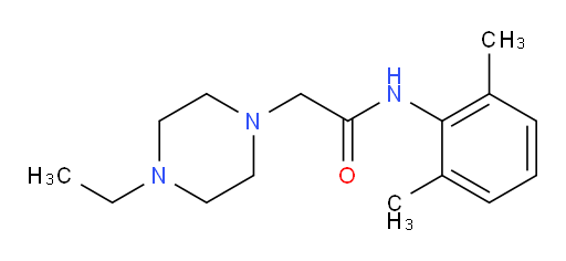 N-(2,6-dimethylphenyl)-2-(4-ethylpiperazin-1-yl)acetamide