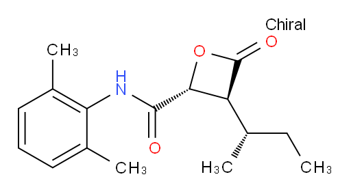 (2R,3S)-3-((S)-sec-butyl)-N-(2,6-dimethylphenyl)-4-oxooxetane-2-carboxamide