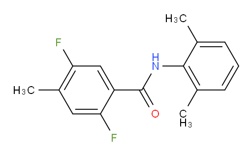 N-(2,6-dimethylphenyl)-2,5-difluoro-4-methylbenzamide