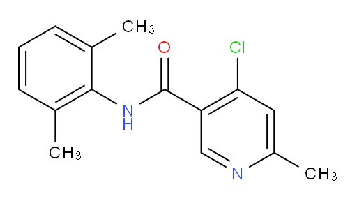 4-chloro-N-(2,6-dimethylphenyl)-6-methylnicotinamide