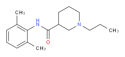 N-(2,6-dimethylphenyl)-1-propylpiperidine-3-carboxamide