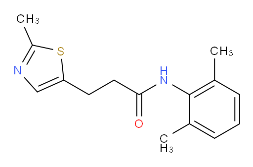 N-(2,6-dimethylphenyl)-3-(2-methylthiazol-5-yl)propanamide