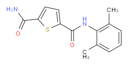 N2-(2,6-dimethylphenyl)thiophene-2,5-dicarboxamide