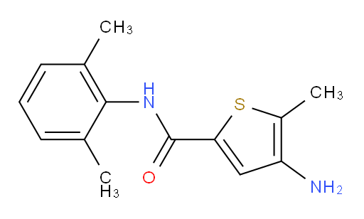 4-amino-N-(2,6-dimethylphenyl)-5-methylthiophene-2-carboxamide