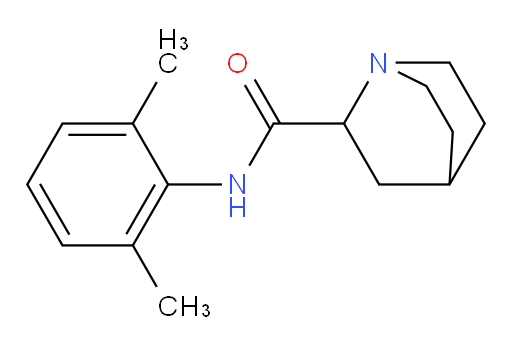 N-(2,6-dimethylphenyl)quinuclidine-2-carboxamide