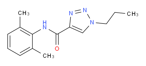 N-(2,6-dimethylphenyl)-1-propyl-1H-1,2,3-triazole-4-carboxamide