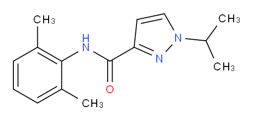 N-(2,6-dimethylphenyl)-1-isopropyl-1H-pyrazole-3-carboxamide