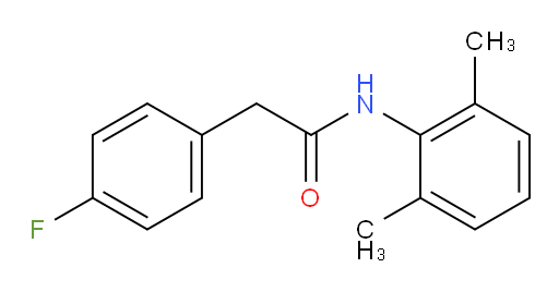N-(2,6-dimethylphenyl)-2-(4-fluorophenyl)acetamide
