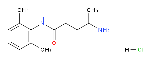 4-amino-N-(2,6-dimethylphenyl)pentanamide hydrochloride