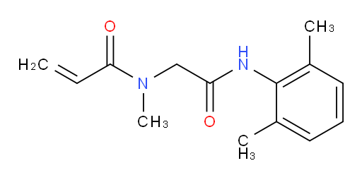 N-(2-((2,6-dimethylphenyl)amino)-2-oxoethyl)-N-methylacrylamide
