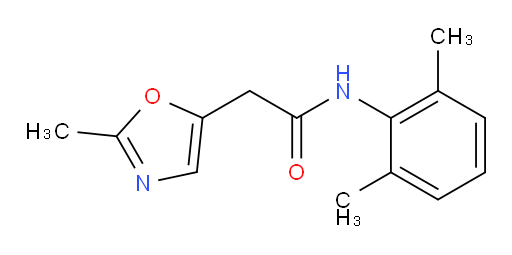 N-(2,6-dimethylphenyl)-2-(2-methyloxazol-5-yl)acetamide