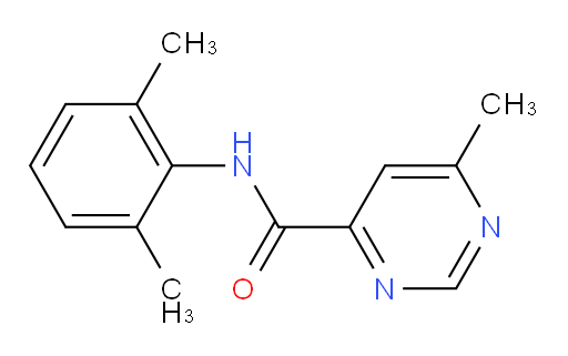 N-(2,6-dimethylphenyl)-6-methylpyrimidine-4-carboxamide