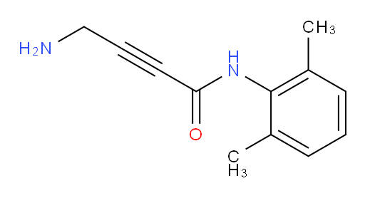 4-amino-N-(2,6-dimethylphenyl)but-2-ynamide