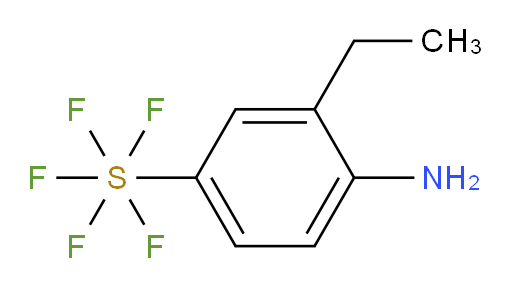 (4-Amino-3-ethylphenyl)sulfur pentafluoride