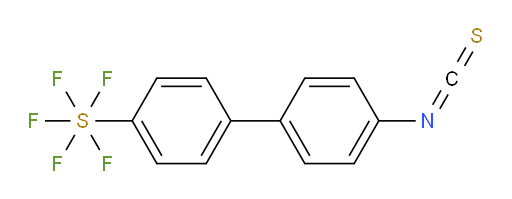 4'-isothiocyanato-biphenyl-4-ylsulfur pentafluoride