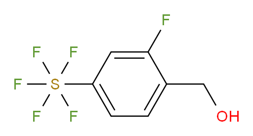 [3-fluoro-4-(hydroxymethyl)phenyl]sulfur pentafluoride