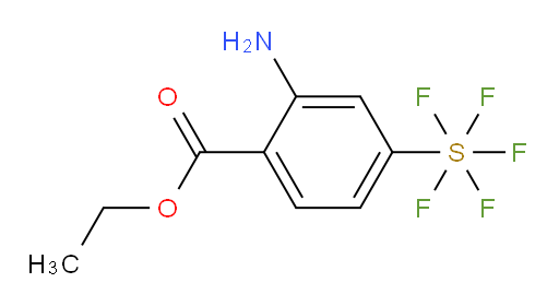 [3-Amino-4-(ethoxycarbonyl)phenyl]sulfur pentafluoride