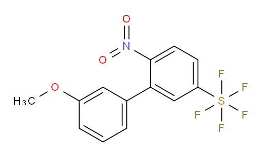 (3'-methoxy-6-nitro-biphenyl-3-yl)sulfur pentafluoride