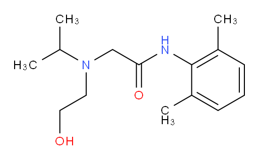 N-(2,6-dimethylphenyl)-2-((2-hydroxyethyl)(isopropyl)amino)acetamide