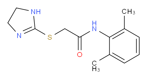 2-((4,5-dihydro-1H-imidazol-2-yl)thio)-N-(2,6-dimethylphenyl)acetamide