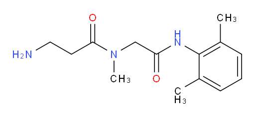 3-amino-N-(2-((2,6-dimethylphenyl)amino)-2-oxoethyl)-N-methylpropanamide