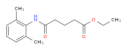 ethyl 5-((2,6-dimethylphenyl)amino)-5-oxopentanoate