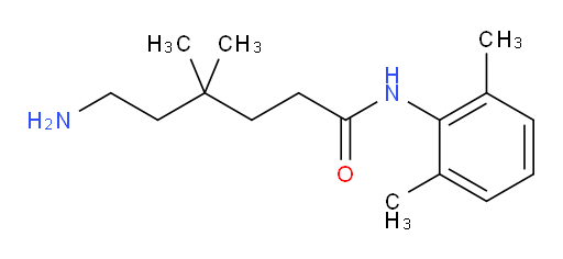 6-amino-N-(2,6-dimethylphenyl)-4,4-dimethylhexanamide