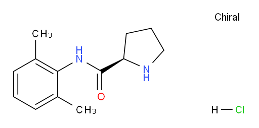 (R)-N-(2,6-dimethylphenyl)pyrrolidine-2-carboxamide hydrochloride