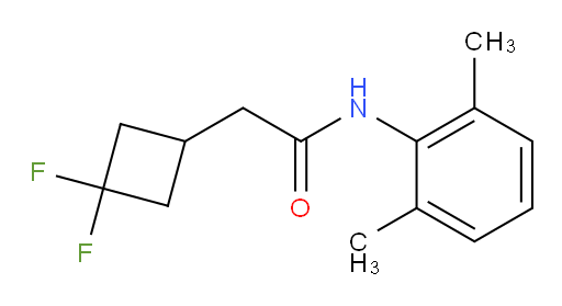 2-(3,3-difluorocyclobutyl)-N-(2,6-dimethylphenyl)acetamide