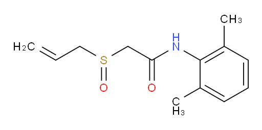 2-(allylsulfinyl)-N-(2,6-dimethylphenyl)acetamide